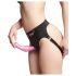 Strap-on-me Curvy M - bølgete, base-dildo (rosa)