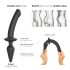 Strap-on-me Switch Semi-Realistic S - 2-in-1 Silicone Dildo (Black)