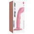 Strap-on meg: pulserende vanntett G-punkt vibrator (rosa)