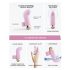 Love to Love Touch Me - oppladbar finger-vibrator (rosa)