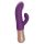 Sassy Bunny - oppladbar pulserende vibrator (lilla)