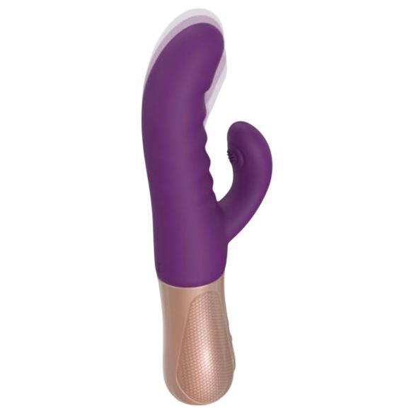 Sassy Bunny - oppladbar pulserende vibrator (lilla)