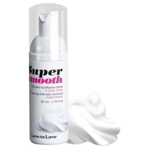 Love to Love Super Smooth - vannbasert glidemiddelskum (50ml)