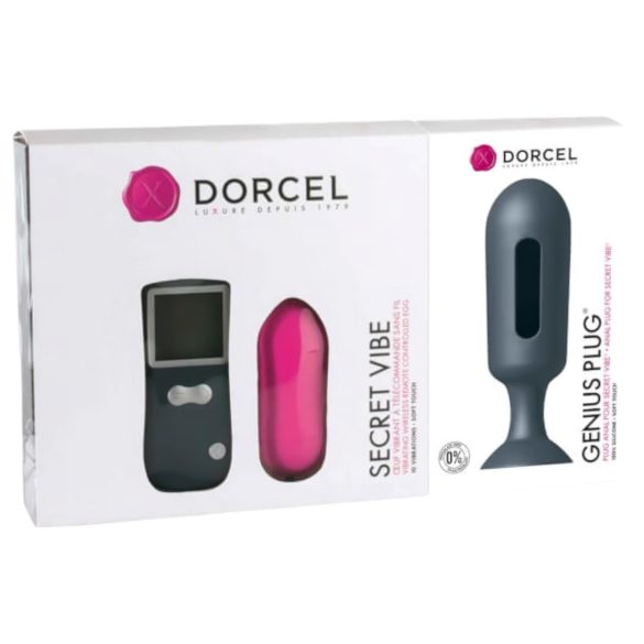 Dorcel Secret Vibe - trådløst vibrasjons-eggsett (2 deler)