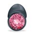 Dorcel Geisha Plug Ruby L - Svart analplugg med rosa stein