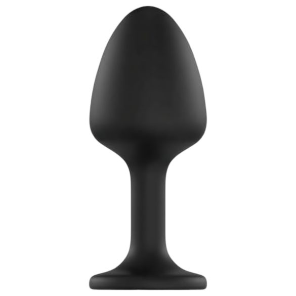 Dorcel Geisha Plugg XL - elegant sort med hvit diamant