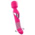 Dorcel Dobbel Nytelse - oppladbar 2in1 massasjevibrator (rosa)