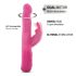 Dorcel Baby Rabbit 2.0 - oppladbar klitorisvibrator med arm (rosa)