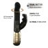 Dorcel Baby Rabbit 2.0 - Klitorisvibrator (svart-gull)