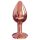 Dorcel Diamantplugg S - liten rose-gull analplugg