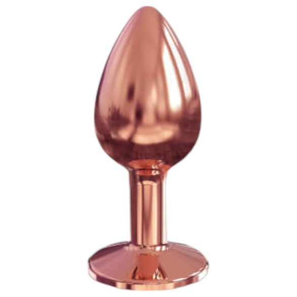 Dorcel Diamantplugg S - liten rose-gull analplugg