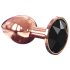 Dorcel Diamantplugg S - liten rose-gull analplugg