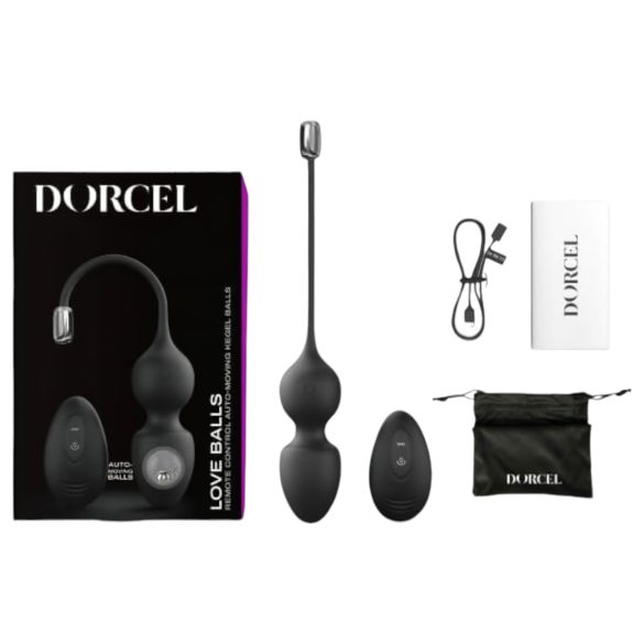 Dorcel Love Balls - Magnetisk duo (svart)