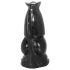 AnimHole Wolf - ulvehengende dildo - 21cm (svart)