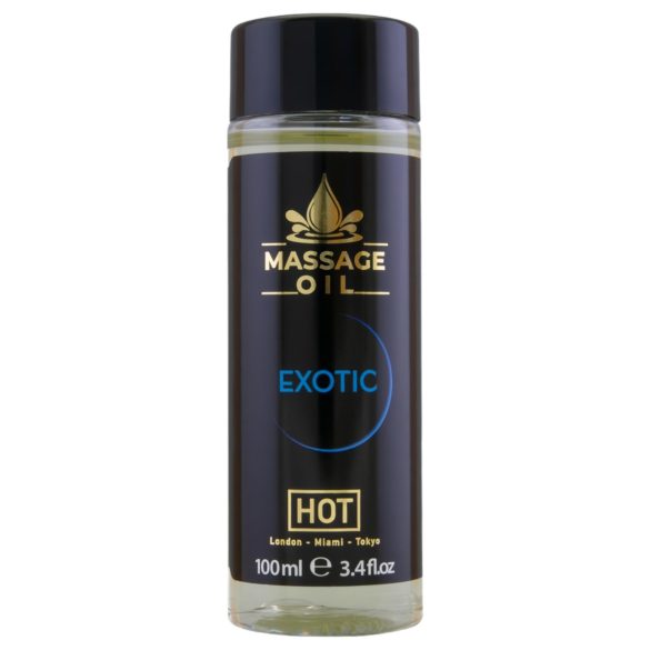 HOT eksotisk massasjeolje for sexy hud (100ml)