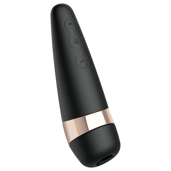 Satisfyer Pro 3+ - vanntett klitorisvibrator (sort)