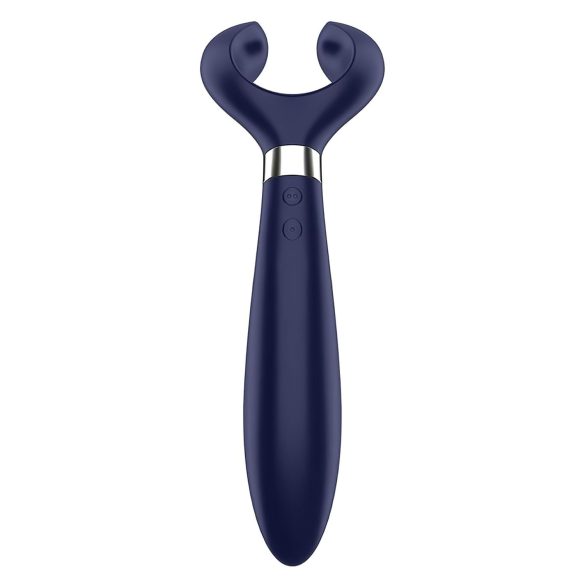 Satisfyer Endless Fun - oppladbar, vanntett parvibrator (blå)