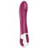 Satisfyer Big Heat - oppladbar, varmende G-punktvibrator (rød)