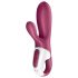 Satisfyer Hot Bunny rød - Smart varmende klitorisvibrator