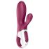 Satisfyer Hot Bunny rød - Smart varmende klitorisvibrator