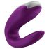 Satisfyer Double Fun - smart parvibrator (lilla)