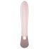 Satisfyer Heat Wave - smart, oppvarmet vibrator med arm (beige)