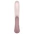 Satisfyer Heat Wave - smart, oppvarmet vibrator med arm (beige)