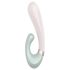 Satisfyer Heat Wave - smart, oppvarmende vibrasjon (myntgrønn)