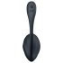 Satisfyer Ribbed Petal - fjernstyrt vibrerende egg (svart)