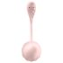 Satisfyer Ribbed Petal - trådløs vibrasjons-egg (rosa)