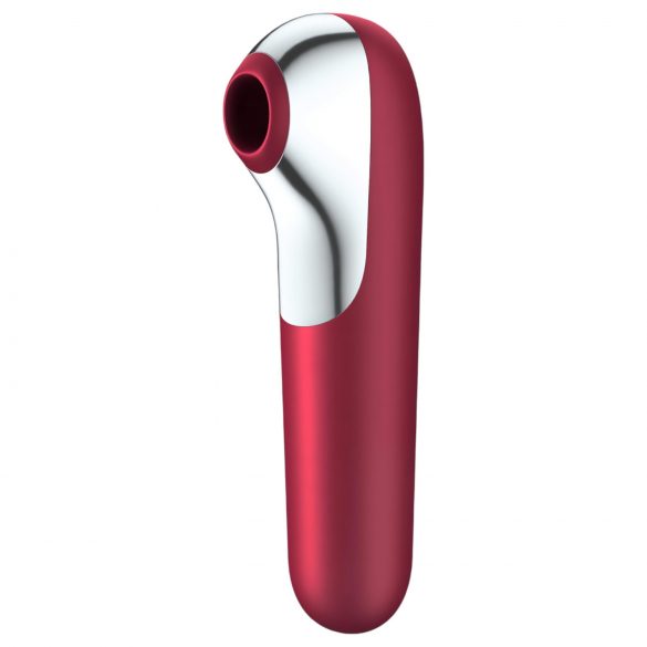 Satisfyer Dual Love - smart vibrator for vaginal og klitoral nytelse (rød)