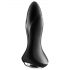 Satisfyer Rotator Plug 1 - perlebelagt analvibrator (svart)