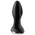 Satisfyer Rotator Plug 2 - oppladbar perle-anusvibrator (svart)