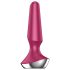 Satisfyer Plug-ilicious 2 - Smart analvibrator (rød)