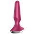 Satisfyer Plug-ilicious 2 - Smart analvibrator (rød)