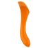 Satisfyer Candy Cane - oppladbar, vanntett orange vibrator med to armer