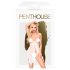 Penthouse Sweet Beast - romantisk babydoll-sett i hvitt