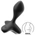 Satisfyer Game Changer - oppladbar analvibrator (svart)