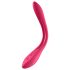 Satisfyer Elastic Joy - fleksibel parvibrator, oppladbar (rød)