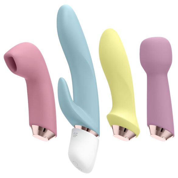 Satisfyer Marvelous Four - Oppladbart vibratorsett (4 deler)