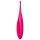 Satisfyer Twirling Fun - oppladbar, vanntett klitorisvibrator (magenta)