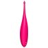 Satisfyer Twirling Fun - oppladbar, vanntett klitorisvibrator (magenta)