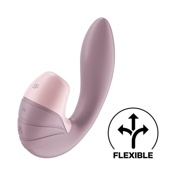 Satisfyer Supernova - oppladbar 2-i-1 luftvibrator (rosa)