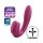 Satisfyer Sunray rød - 2in1 luftpulserende vibrator