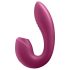 Satisfyer Sunray rød - 2in1 luftpulserende vibrator