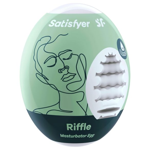 Satisfyer Egg Riffle - nytelseegg (1 stk)