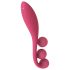 Satisfyer Tri Ball 1 - oppladbar multifunksjonsvibrator (rød)