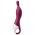 Satisfyer A-Mazing 1 - Oppladbar A-punktvibrator (rød)