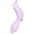 Satisfyer Curvy Trinity 2 - luftig 2i1 vibrator (lilla)