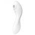 Satisfyer Curvy Trinity 5+ - smart 2-i-1 vibrator (hvit)